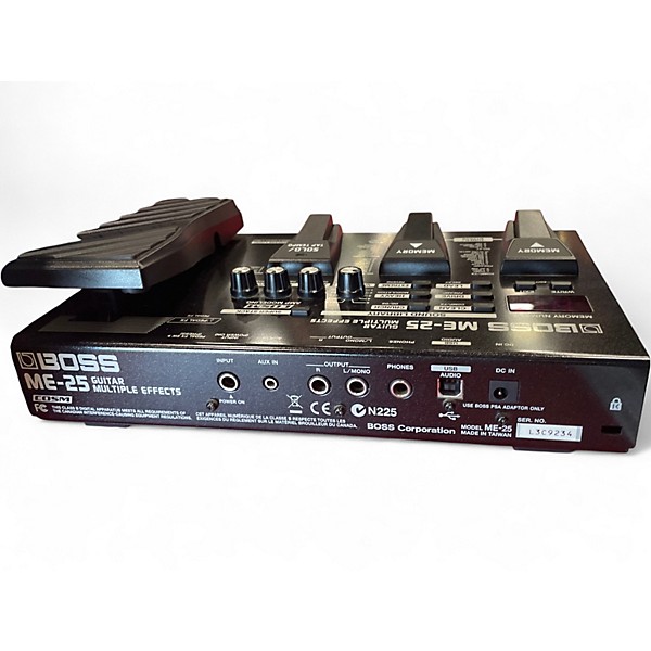 Used BOSS ME25 Guitar Multi Effect Processor