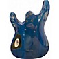 Used Schecter Guitar Research C-6 ELITE BLUE GREEN BURST Solid Body Electric Guitar