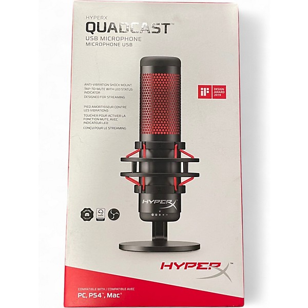 Used Hyperx QUADCAST USB Microphone