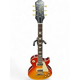 Used Epiphone 1959 Reissue Les Paul Standard Iced Tea Solid Body Electric Guitar