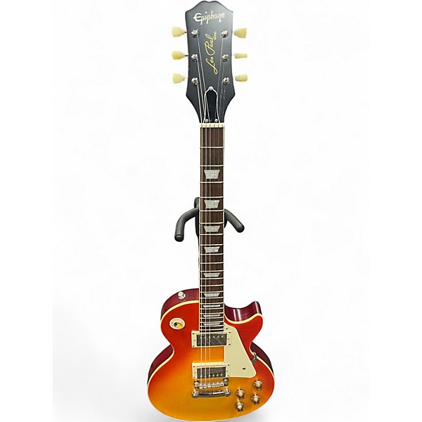 Used Epiphone 1959 Reissue Les Paul Standard Iced Tea Solid Body Electric Guitar