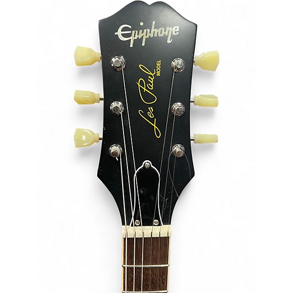 Used Epiphone 1959 Reissue Les Paul Standard Iced Tea Solid Body Electric Guitar