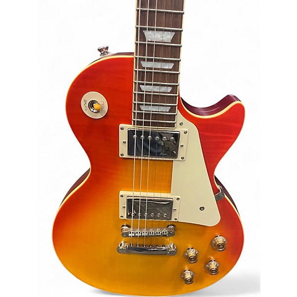 Used Epiphone 1959 Reissue Les Paul Standard Iced Tea Solid Body Electric Guitar