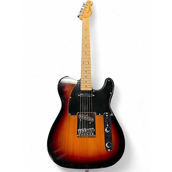 Used Squier Affinity Telecaster Sunburst Solid Body Electric Guitar