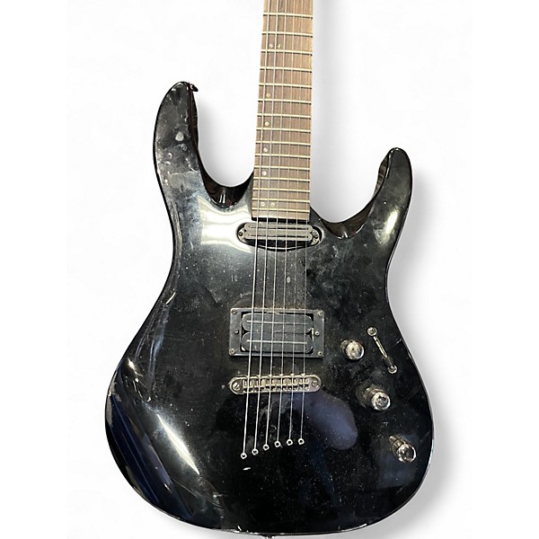 Used Mitchell MD200 Black Solid Body Electric Guitar