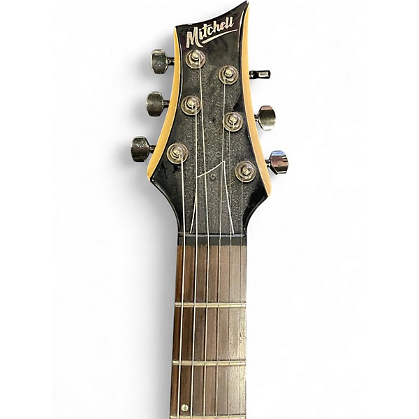 Used Mitchell MD200 Black Solid Body Electric Guitar
