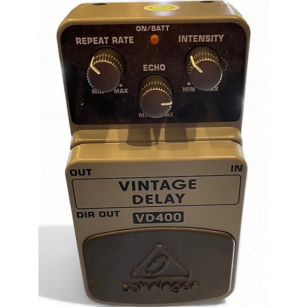 Used Behringer VD400 Vintage Delay Effect Pedal