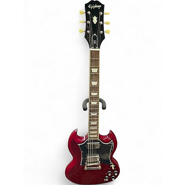 Used Epiphone SG Standard red Solid Body Electric Guitar