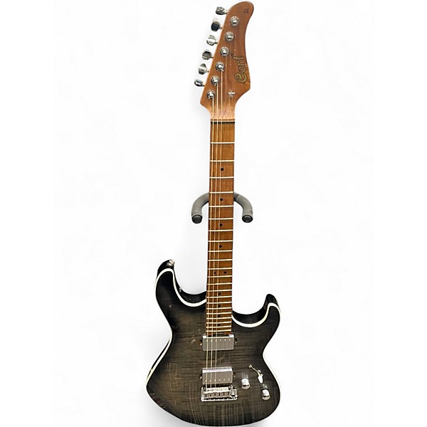 Used Cort G290 FAT II Transparent Black Burst Solid Body Electric Guitar