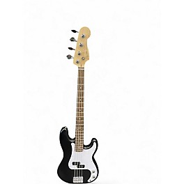 Used Squier Debut Series Precision Bass MATTE BLACK Electric Bass Guitar