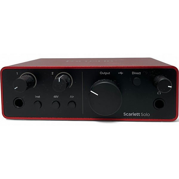 Used Focusrite Scarlett Solo 4th gen Audio Interface