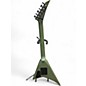 Used Jackson RR24M Randy Rhoads ARMY GRAB GREEN Solid Body Electric Guitar