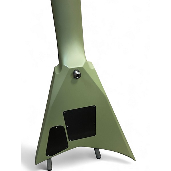 Used Jackson RR24M Randy Rhoads ARMY GRAB GREEN Solid Body Electric Guitar