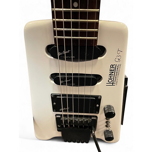 Used Hohner G3T Antique White Solid Body Electric Guitar
