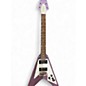 Used Epiphone Flying V Kirk Hammett Purple Solid Body Electric Guitar thumbnail