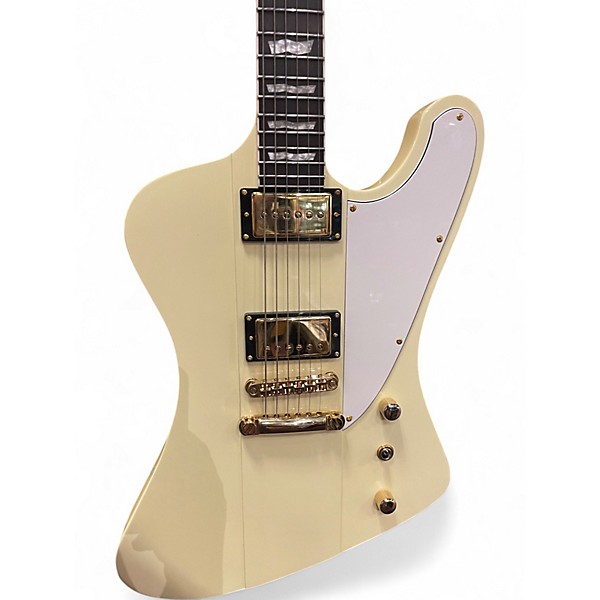 Used ESP LTD Deluxe Phoenix 1000 Cream Solid Body Electric Guitar
