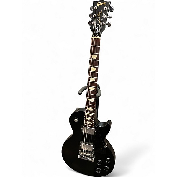 Used Gibson Les Paul Studio Black Solid Body Electric Guitar