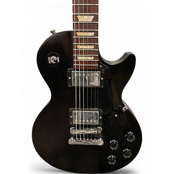 Used Gibson Les Paul Studio Black Solid Body Electric Guitar