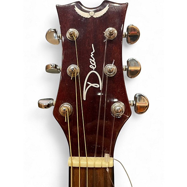 Used Dean Tradition AK48 Dreadnought Natural Acoustic Guitar