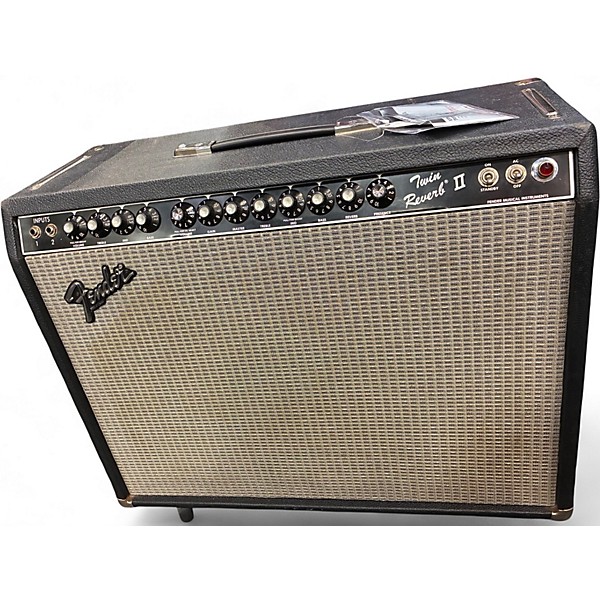 Vintage 1984 Fender TWIN REVERB II Tube Guitar Combo Amp