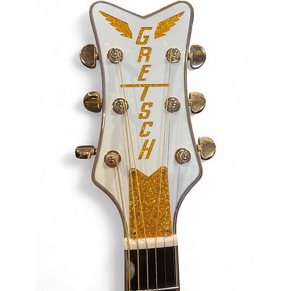 Used Gretsch Guitars G5022CWFE White Acoustic Guitar