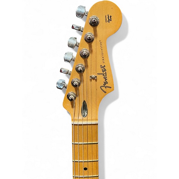 Used Fender Player Stratocaster Pearl White Solid Body Electric Guitar