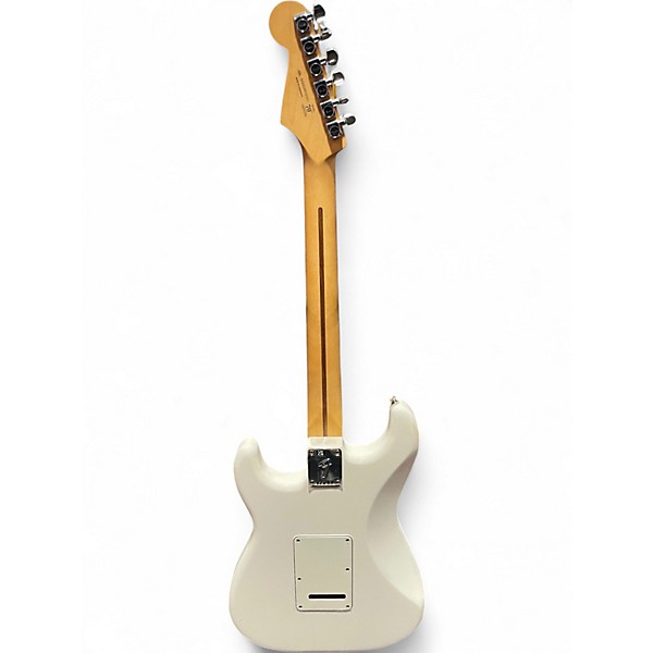 Used Fender Player Stratocaster Pearl White Solid Body Electric Guitar