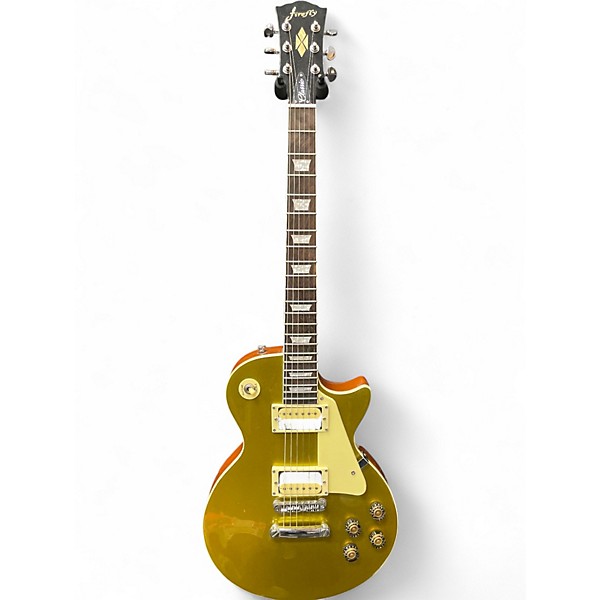 Used Firefly FFLP Gold Solid Body Electric Guitar
