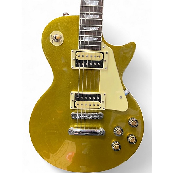 Used Firefly FFLP Gold Solid Body Electric Guitar