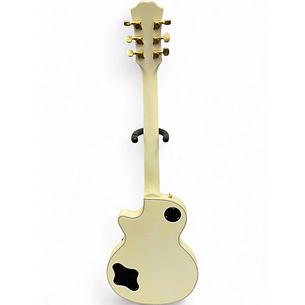 Used Stellar Mercury 002 Cream Solid Body Electric Guitar