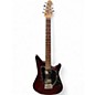 Used Sterling by Music Man ALBERT LEE Trans Red Solid Body Electric Guitar thumbnail