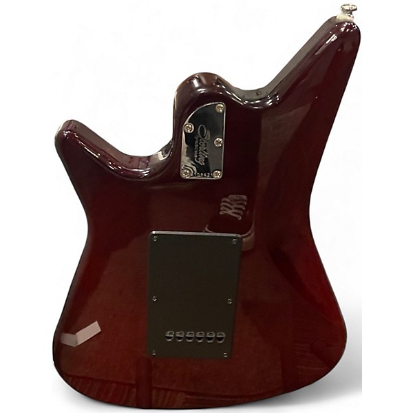 Used Sterling by Music Man ALBERT LEE Trans Red Solid Body Electric Guitar