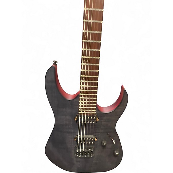 Used Ibanez RG6003FM Flat Transparent Gray Solid Body Electric Guitar