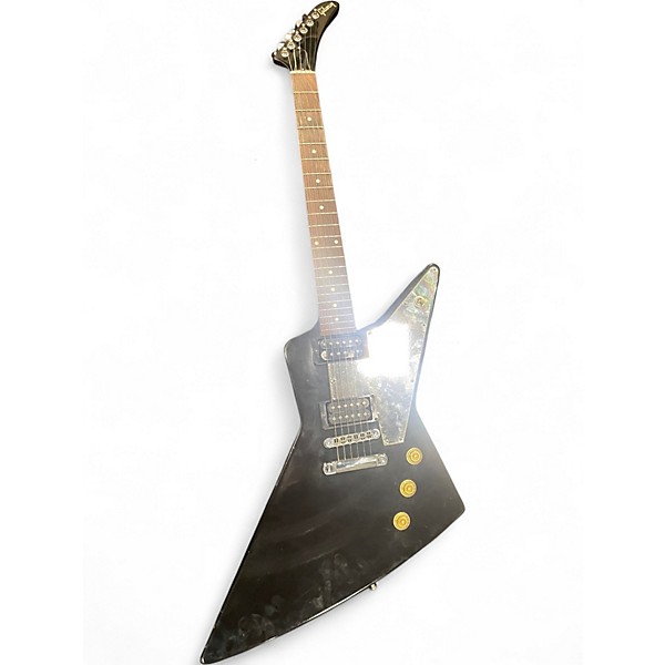 Used Gibson Explorer Black Solid Body Electric Guitar