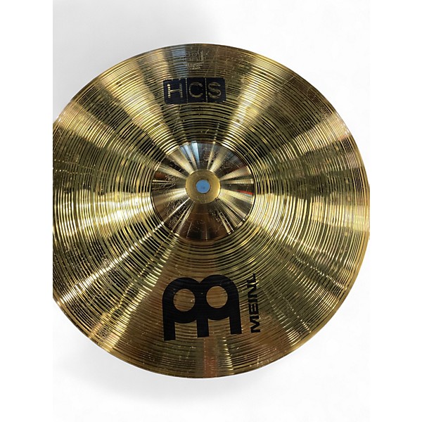 Used MEINL 14in HCS Hi Hat Pair Cymbal