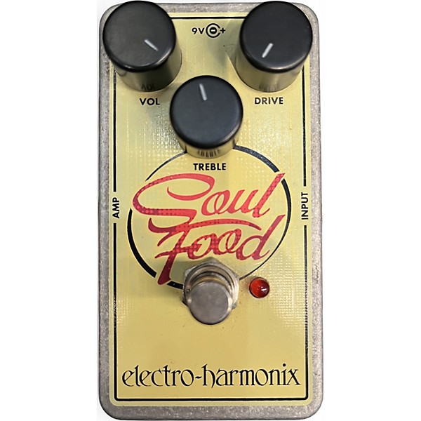 Used Electro-Harmonix Soul Food Overdrive Effect Pedal
