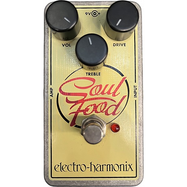 Used Electro-Harmonix Soul Food Overdrive Effect Pedal