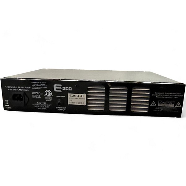 Used Eden E300U Bass Amp Head