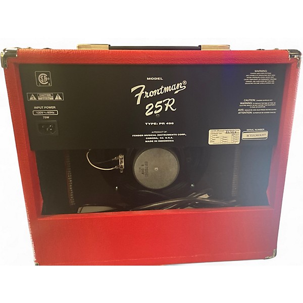 Used Fender Frontman 25R 1x10 25W Guitar Combo Amp