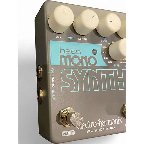 Used Electro-Harmonix Bass Mono Synth Bass Bass Effect Pedal