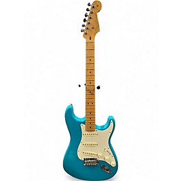 Used Fender American Professional II Stratocaster Miami Blue Solid Body Electric Guitar