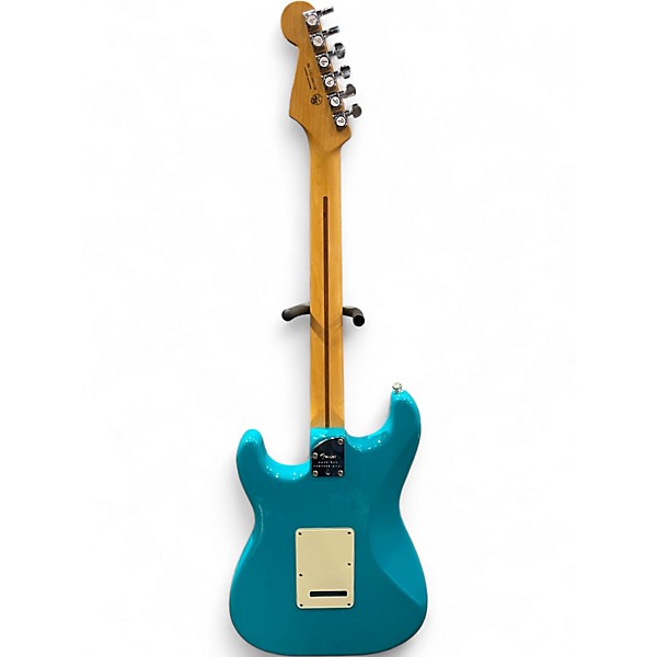 Used Fender American Professional II Stratocaster Miami Blue Solid Body Electric Guitar