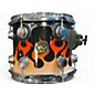 Used 1996 DW 4 Piece Pre-Collectors Tribal Flame Custom Graphic Drum Kit