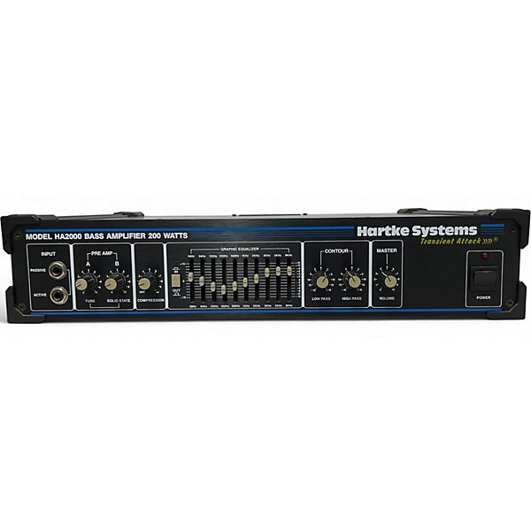 Used Hartke ha2000 Bass Amp Head