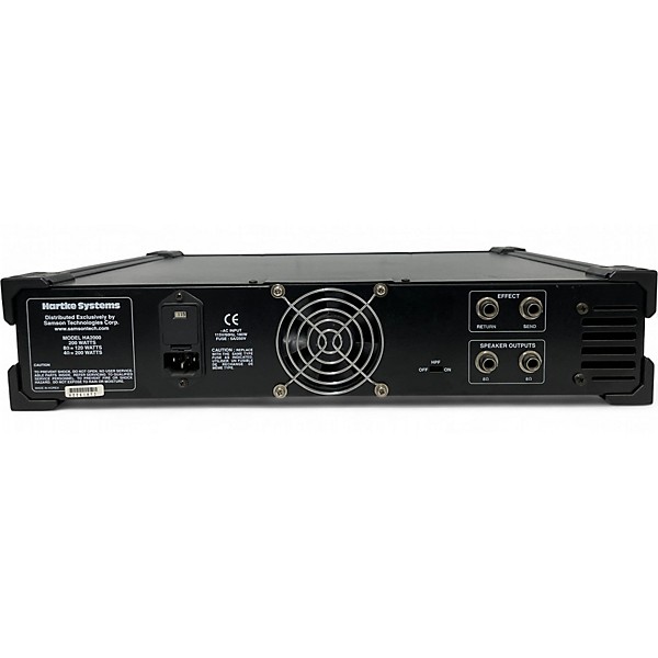 Used Hartke ha2000 Bass Amp Head