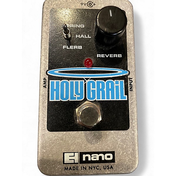 Used Electro-Harmonix Nano Holy Grail Reverb Effect Pedal