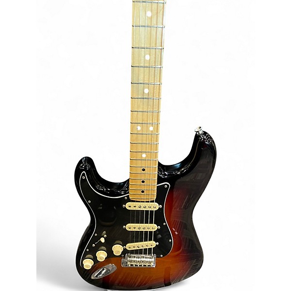 Used Fender American Professional Stratocaster LH 3 Color Sunburst Solid Body Electric Guitar
