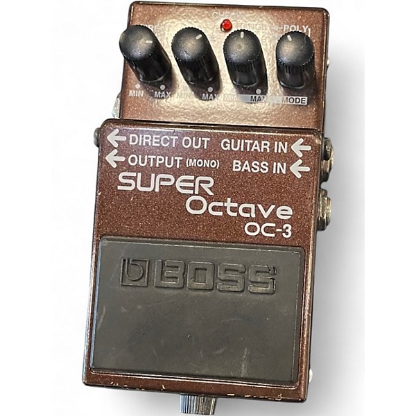 Used BOSS OC3 Super Octave Effect Pedal