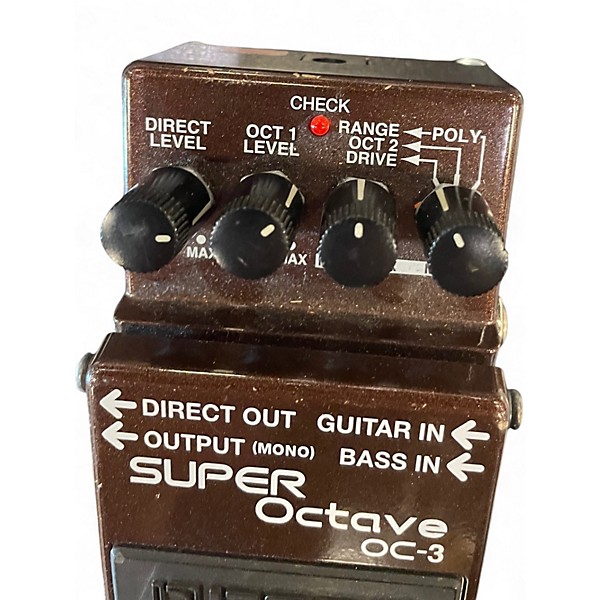 Used BOSS OC3 Super Octave Effect Pedal