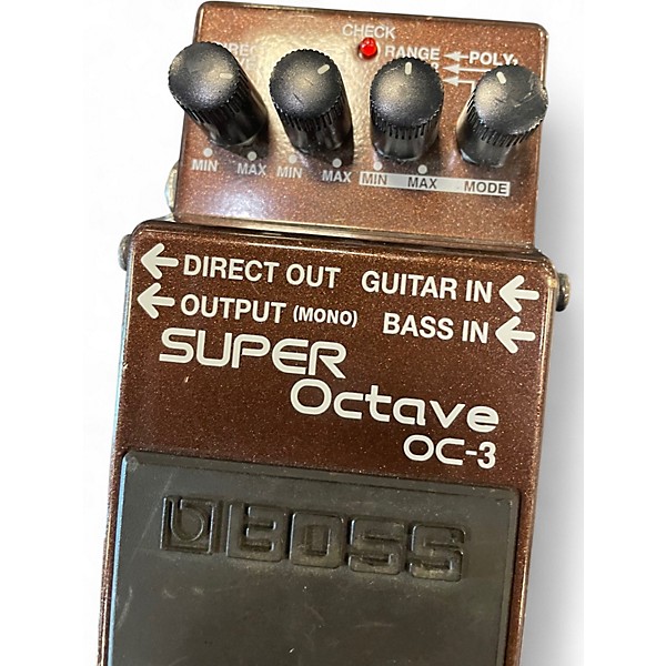 Used BOSS OC3 Super Octave Effect Pedal